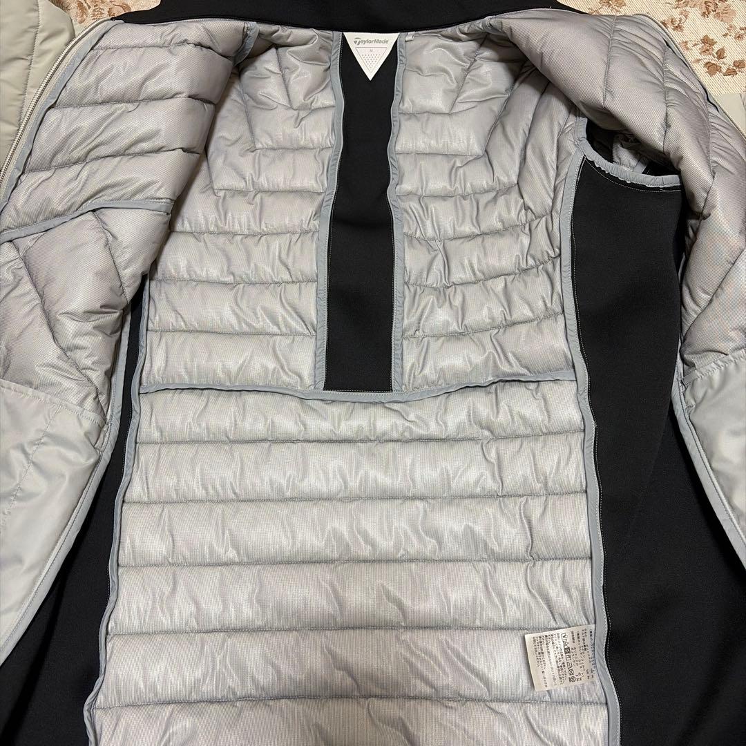 ［美品］テーラメイドキルティングジャケット ジャンパー　グレー/ブラック