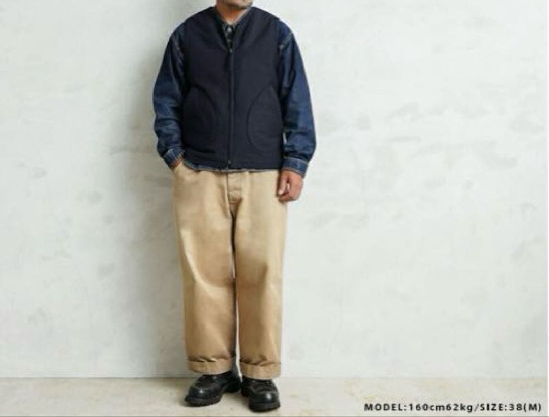 WAIPER.inc 米海軍 U.S.NAVY N-1 デッキベストWP29