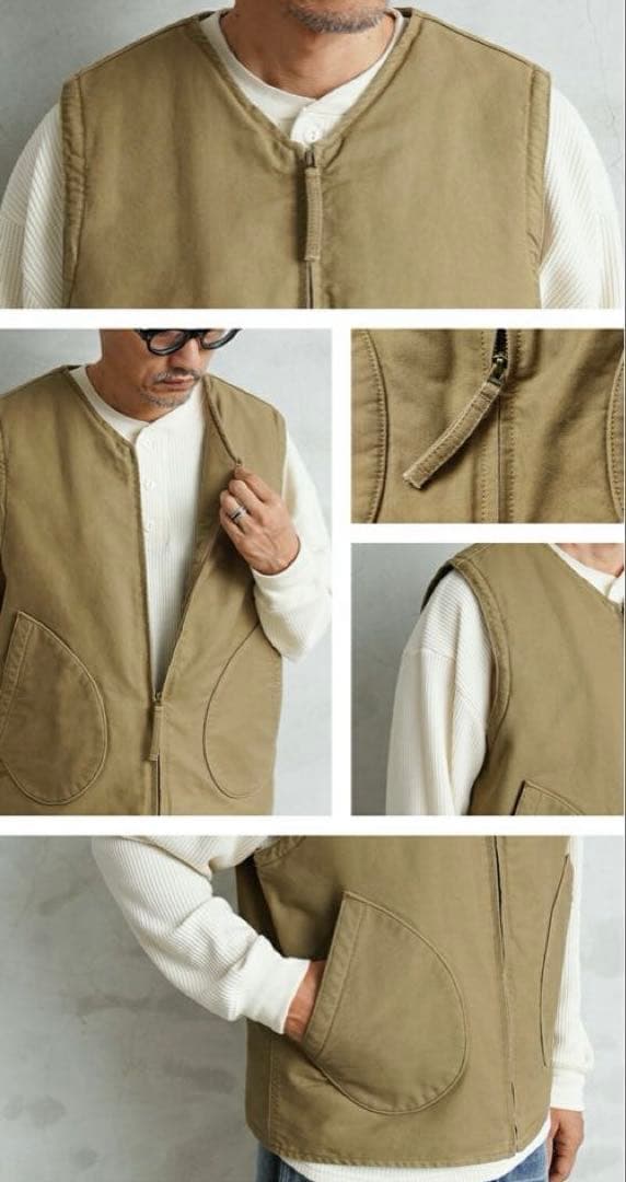 WAIPER.inc 米海軍 U.S.NAVY N-1 デッキベストWP29