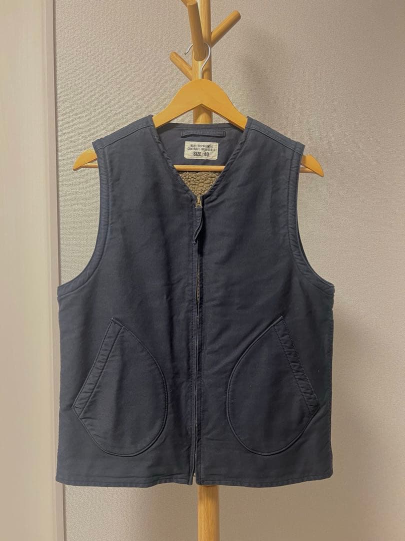 WAIPER.inc 米海軍 U.S.NAVY N-1 デッキベストWP29