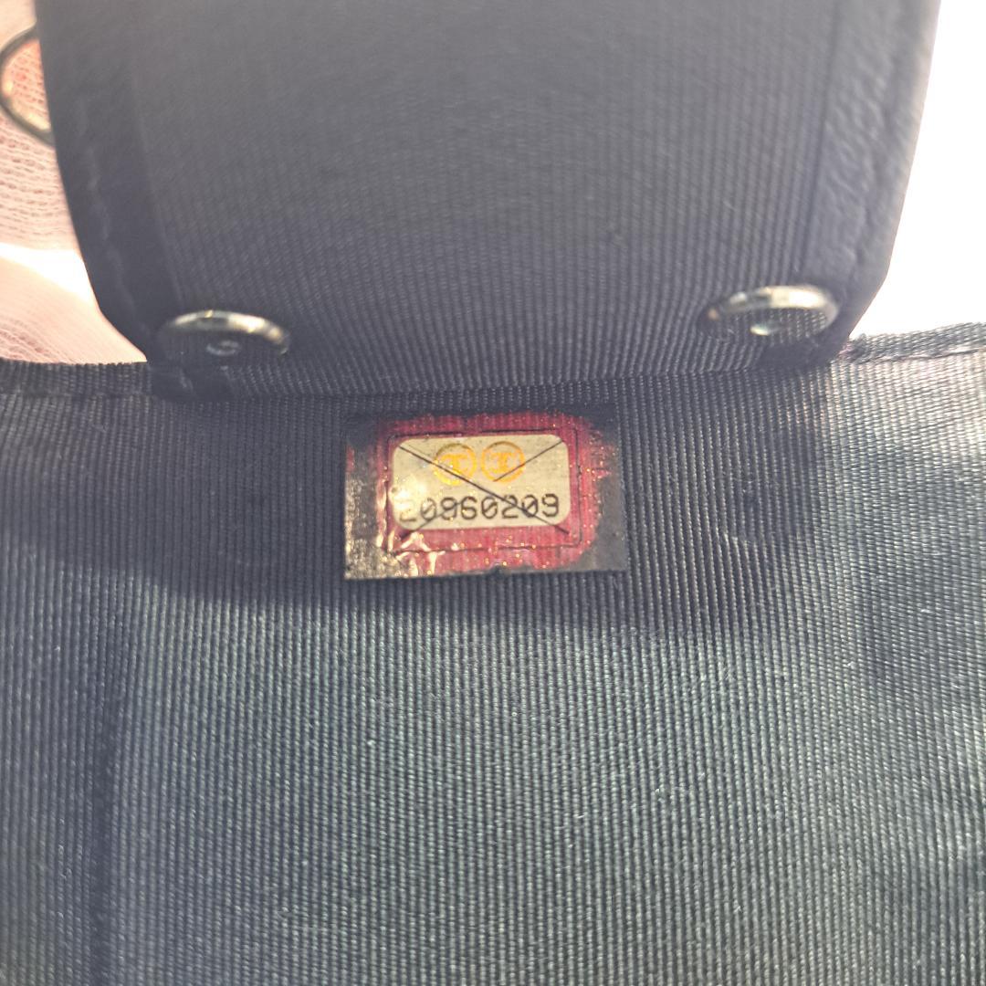 CHANEL　マトラッセ　キーケース　ブラック　ラムスキン