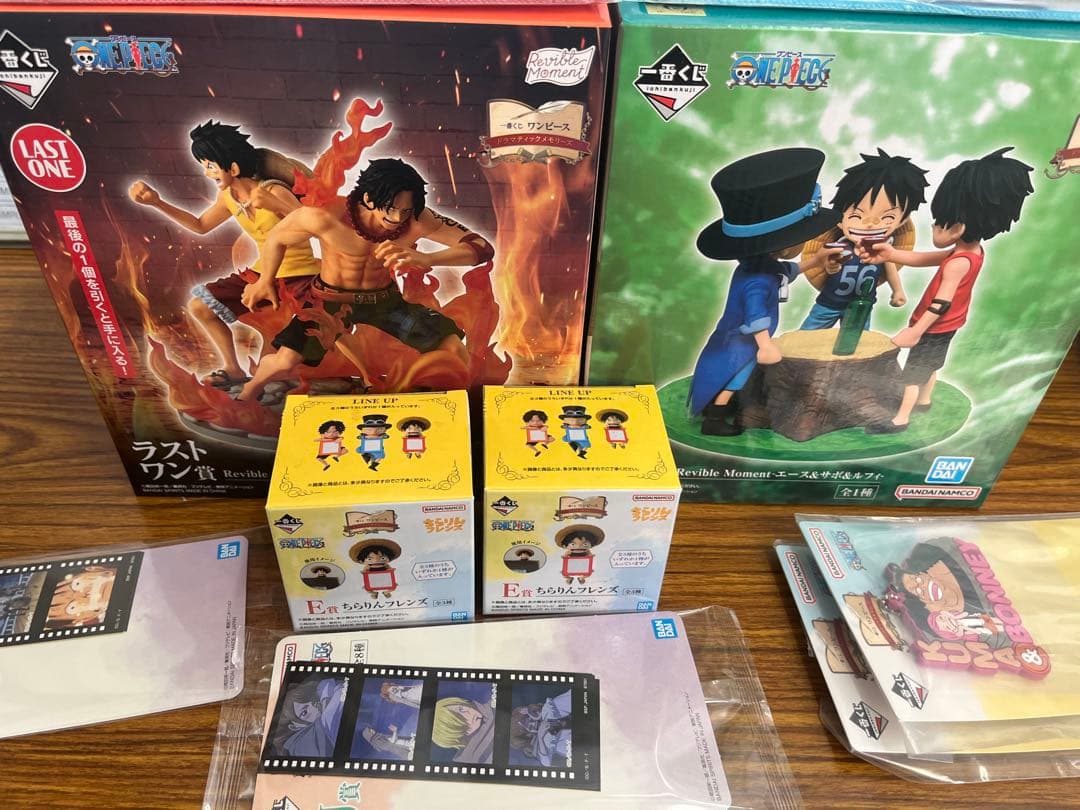 ワンピース一番くじ　ドラマティックメモリーズA賞・ラストワン賞E賞2個セット