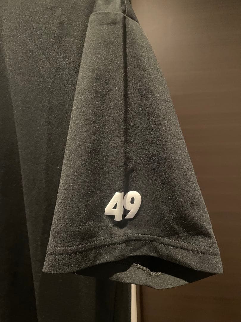 TFW49 モックネックTシャツ　ブラック　 Sサイズ