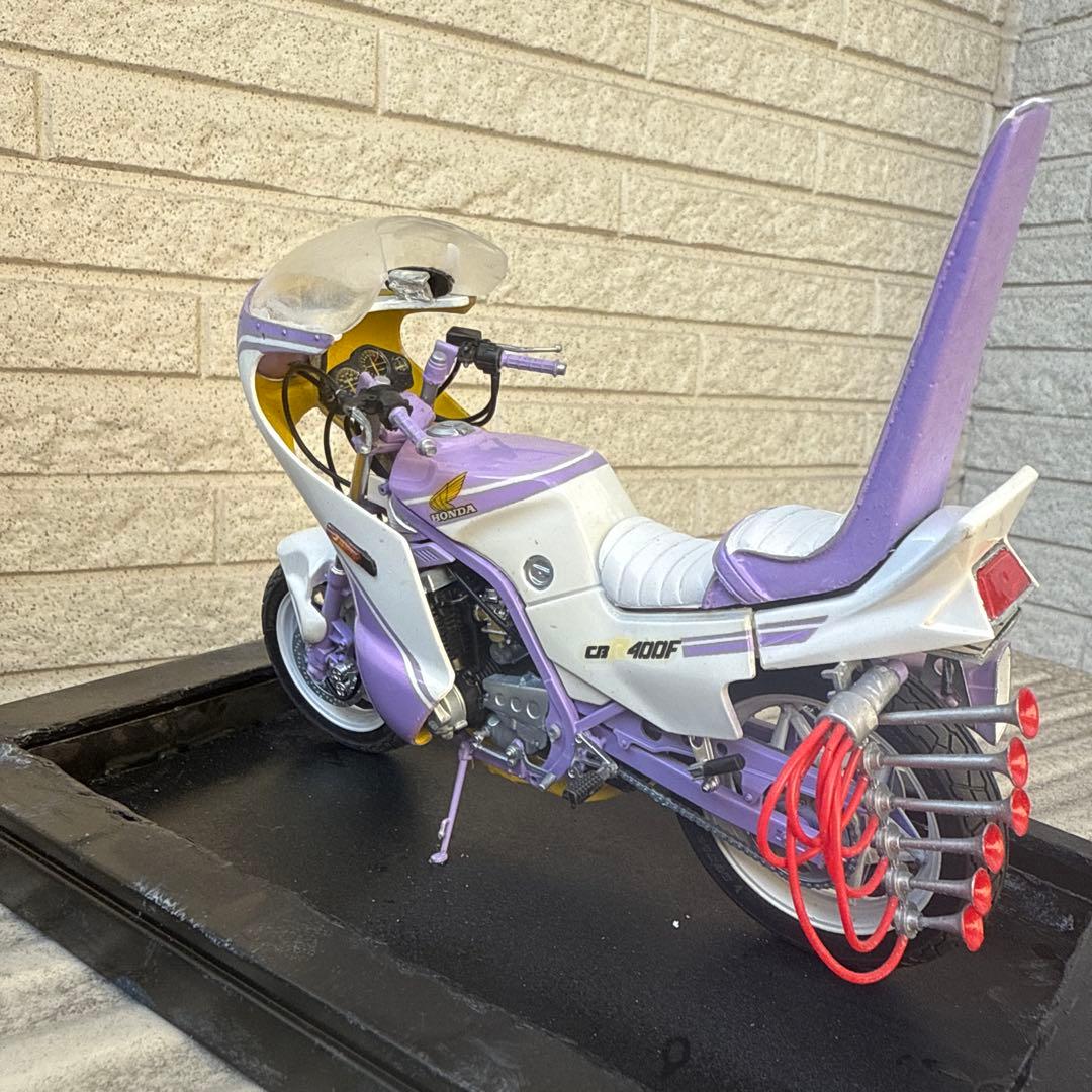 俺のマシン CBR400F 完成品 当時物 旧車會 暴走族 ロケット 1/12