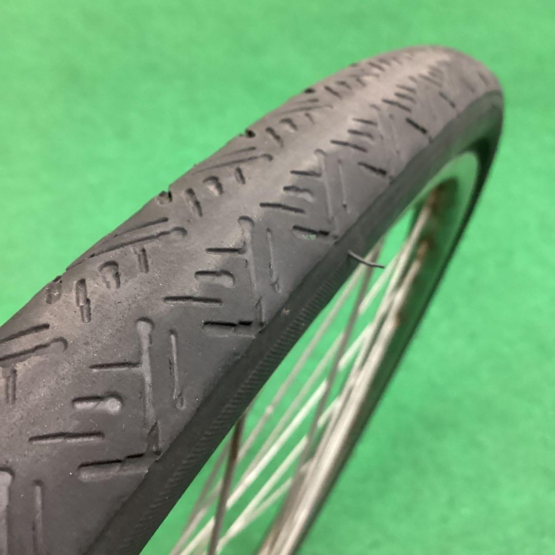 ステンレスリム　後輪　26x1-3/8 タイヤ付　内装3段　２６インチ　リア