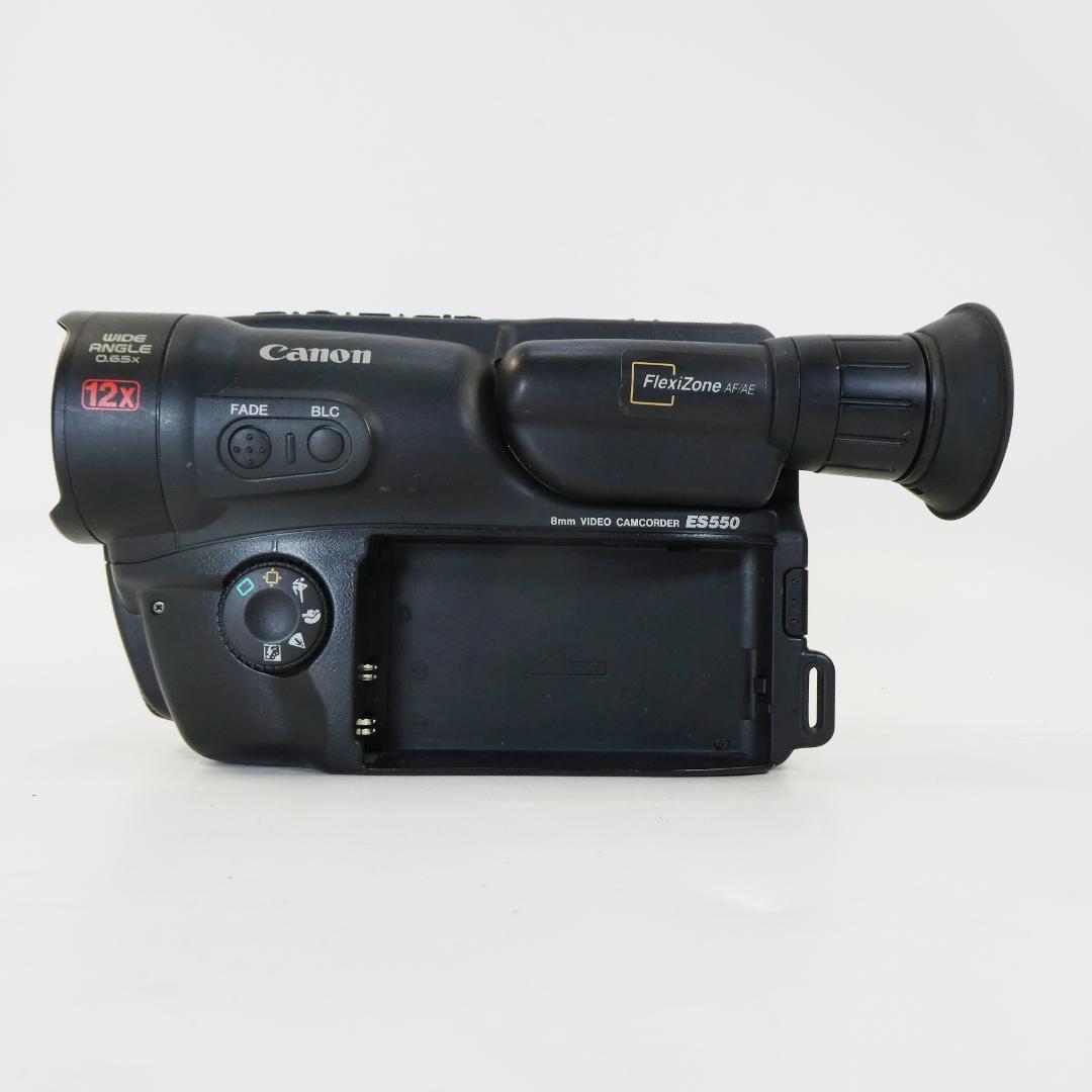 動動作良好 キャノンES550 Video8 8ミリビデオカメラ DVD化に最適