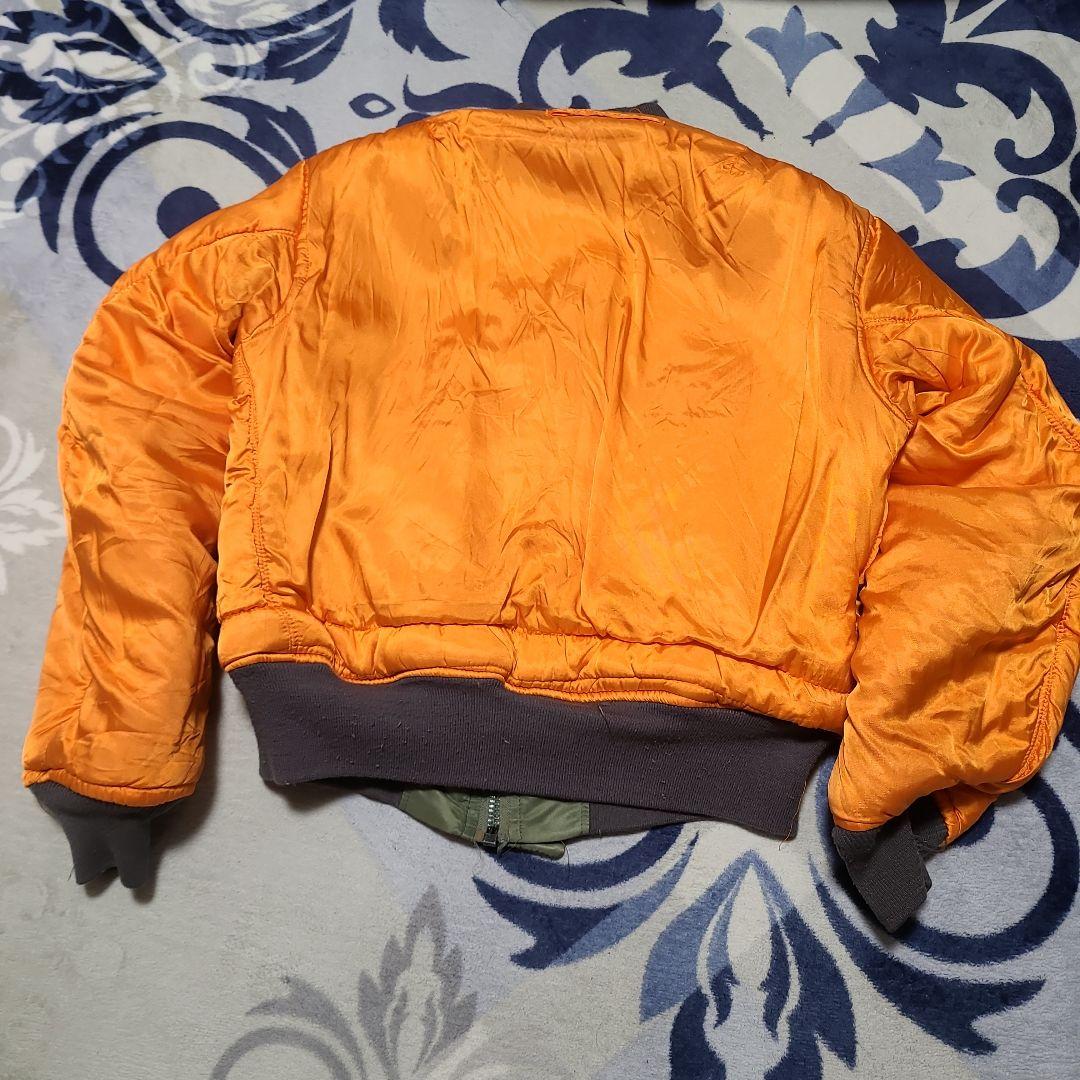 USA製 AVIREX MA-1 フライトジャケット オリーブグリーン