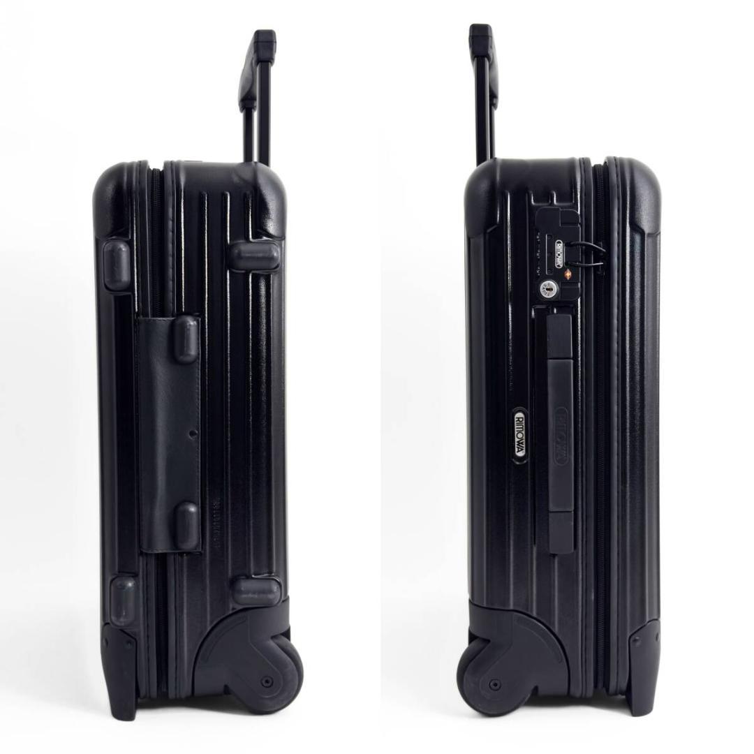美品 リモワ サルサ 35L 機内持ち込み 2輪 TSAロック マットブラック