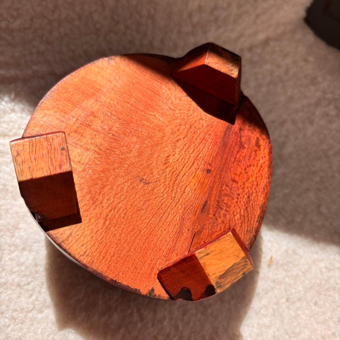 天然石　レインボー　 登り龍 置物1254ｇ