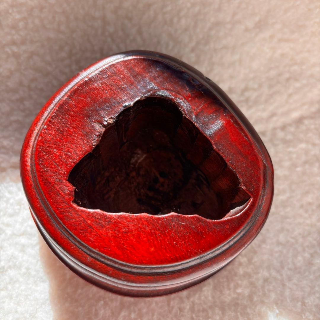 天然石　レインボー　 登り龍 置物1254ｇ