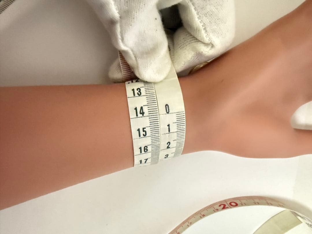 K18喜平ブレスレット　12面トリプルカット　約16cm