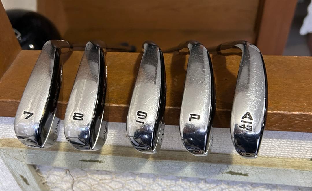 キャロウェイ EPIC MAX FAST アイアンセット　5本　S