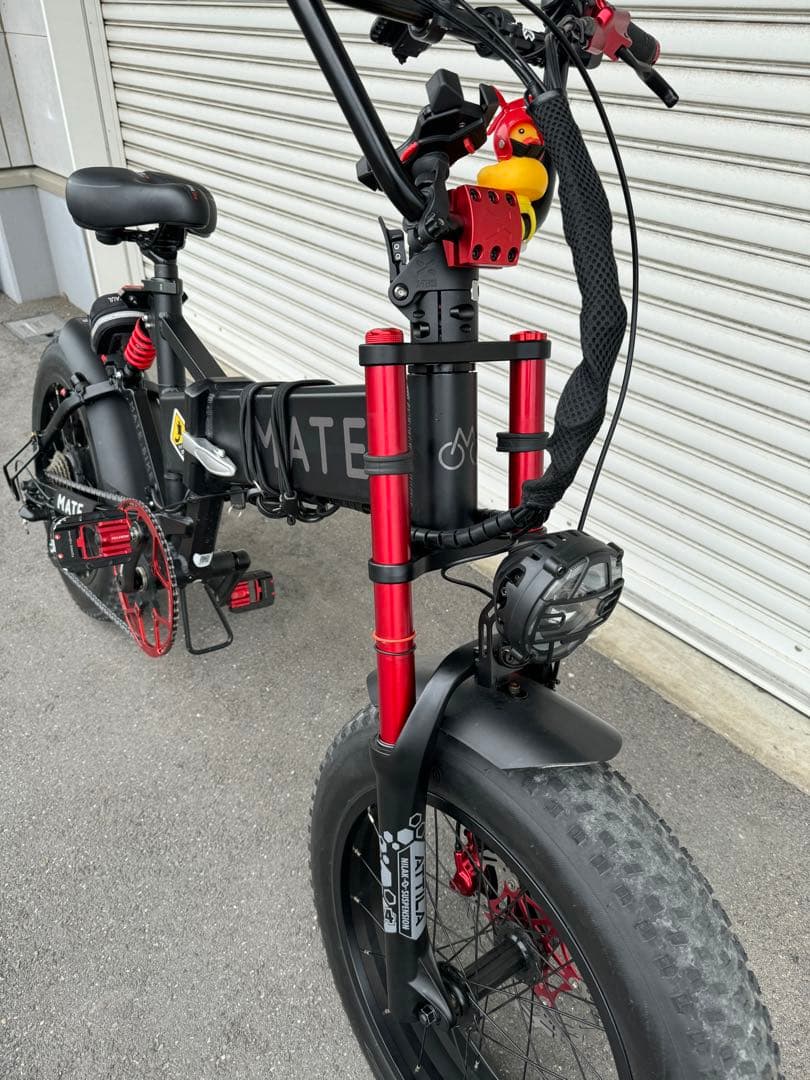 値下！ MATE ダブルクラウン フロントフォーク - メルカリ