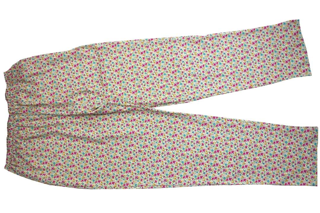 【新品】リバティ LIBERTY fabric　秋冬物総柄パジャマ（L)　日本製