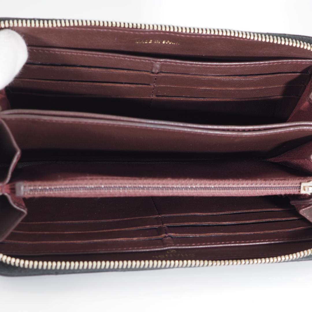 【美品】CHANEL　シャネル　マトラッセ　ラウンドファスナー　長財布