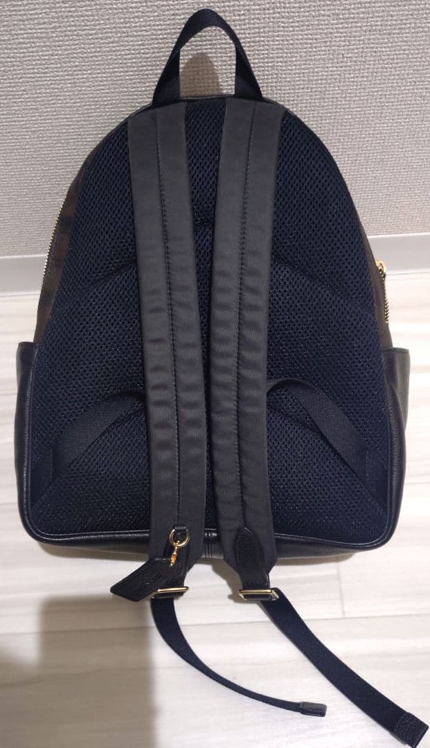 COACH リュック バックパック シグネチャー ブラウン・ブラック