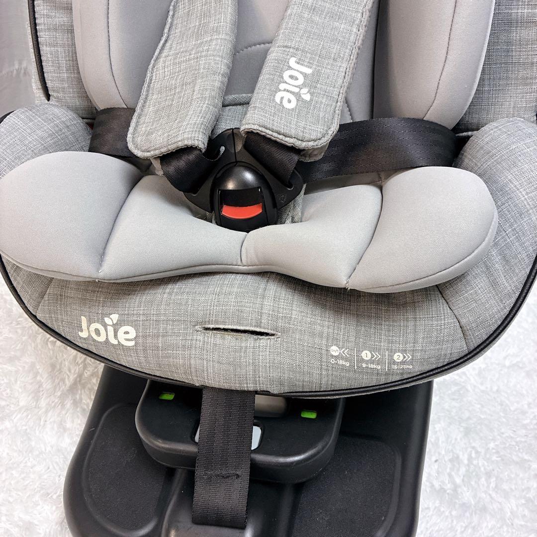 Joie チャイルドシート ステージスISOFIX キャノピー付 フォギーグレー