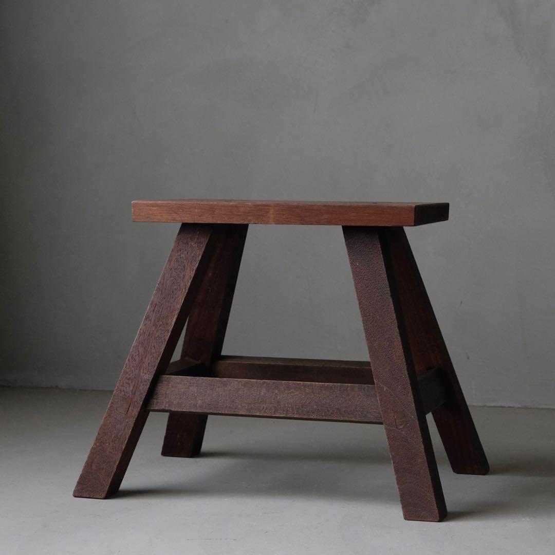 ラワン材 スツール　椅子 チェア ベンチ 古家具 古道具 アンティーク レトロ