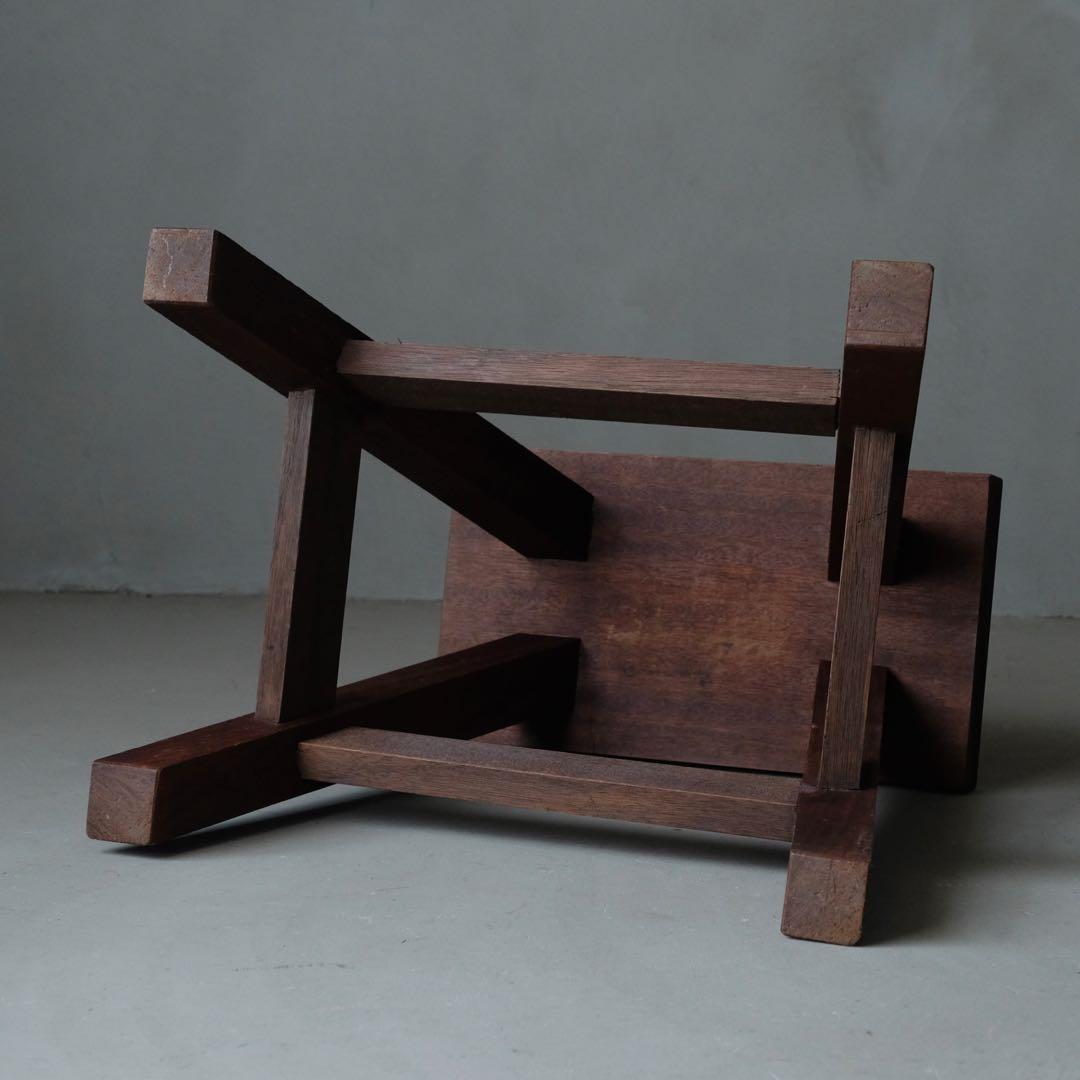 ラワン材 スツール　椅子 チェア ベンチ 古家具 古道具 アンティーク レトロ