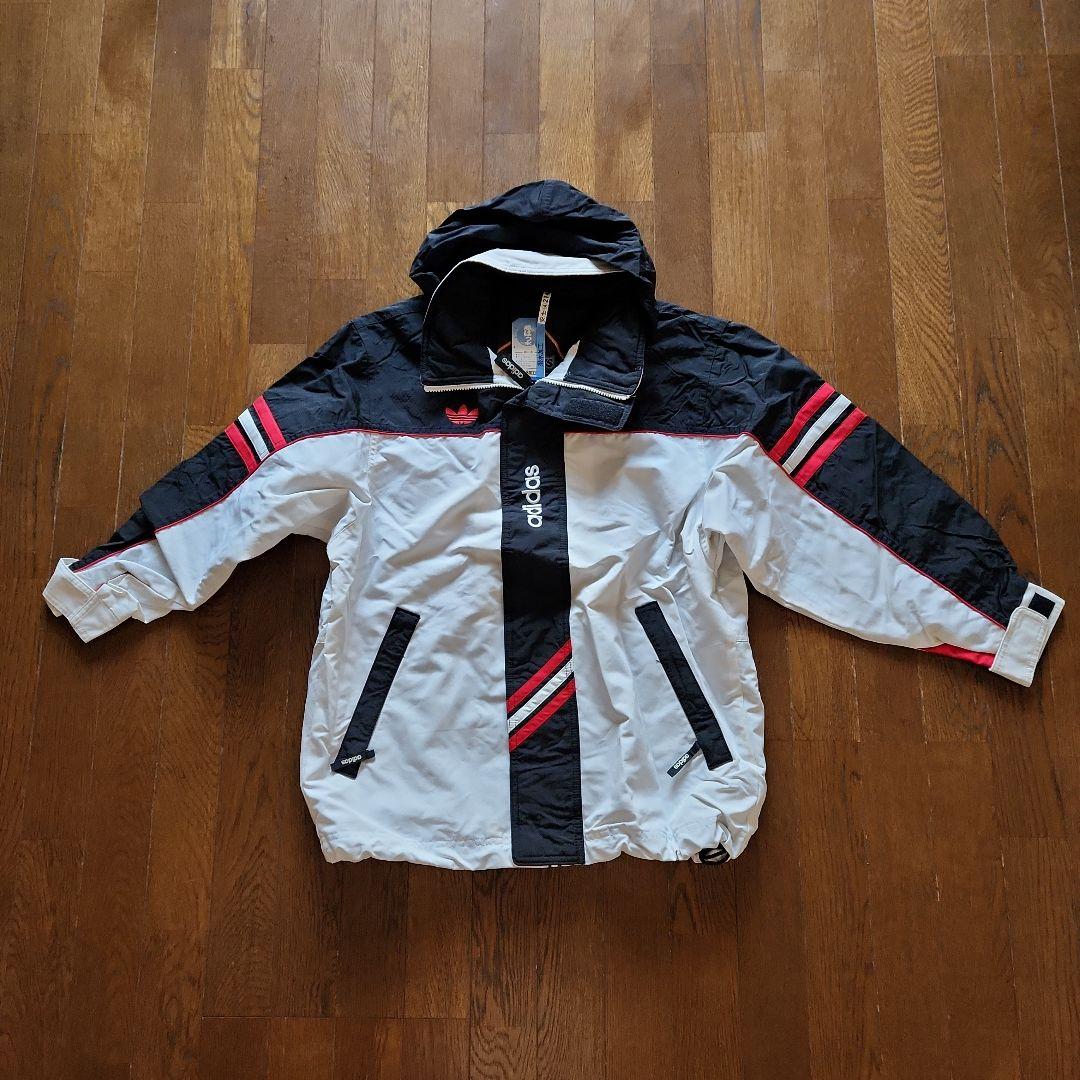 adidas　アディダス　スノーボード　スキーウェア　上下セット　S　白×黒×赤