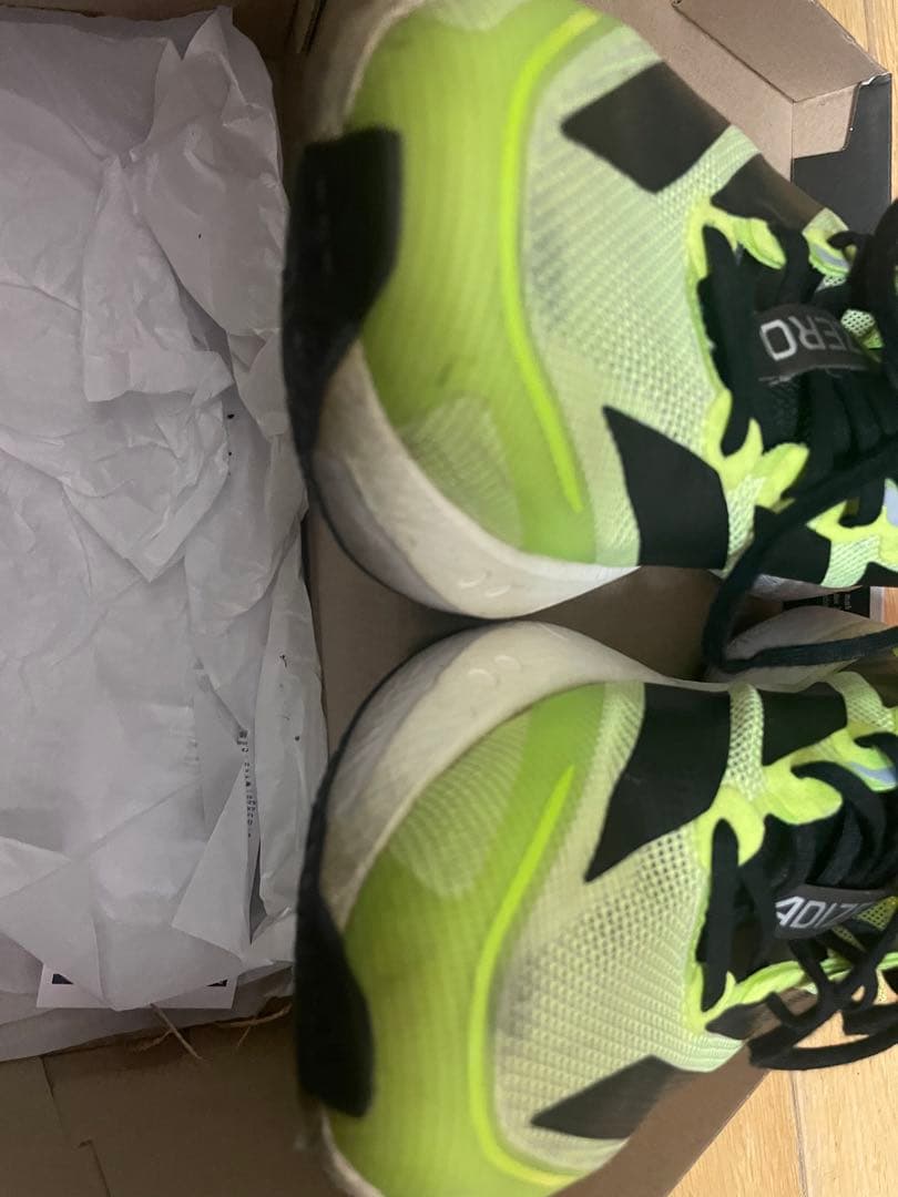 【美品】adidas アディゼロ Boston13 ボストン13 26.5cm