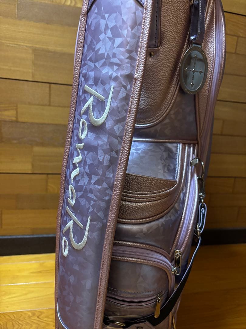 RomaRo パープルピンク キャディバッグ 9.5型 定価83600円