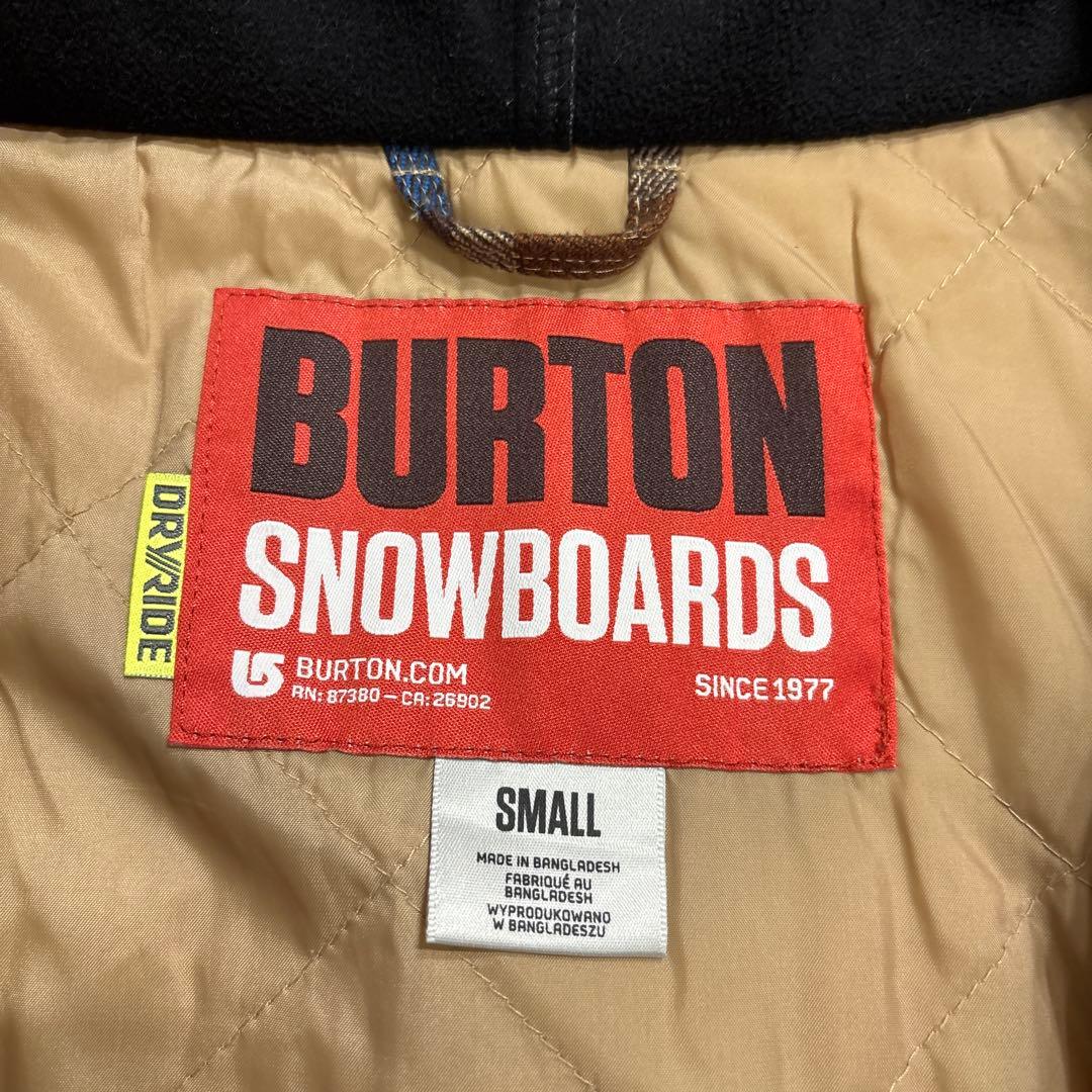 BURTON スノーボードウェア S/M マルチカラーバートン上下セット