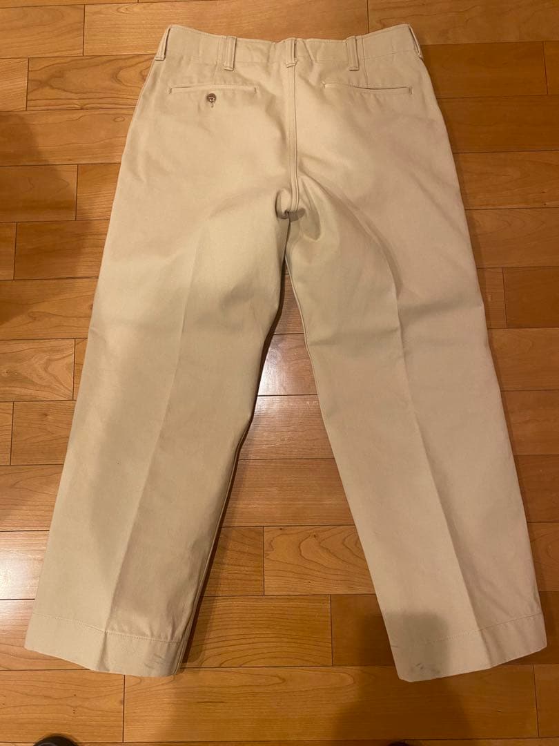 【最終値下】アットラスト atlast ワークチノ初期肉厚生地ベージュ34