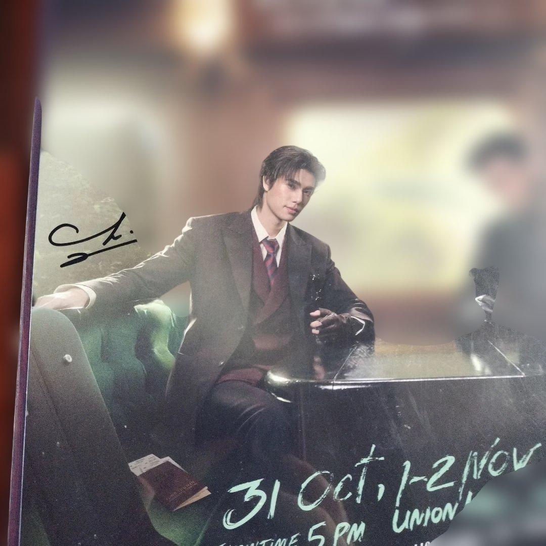 自筆サイン入り ポスター PondPhuwin FANCON ②