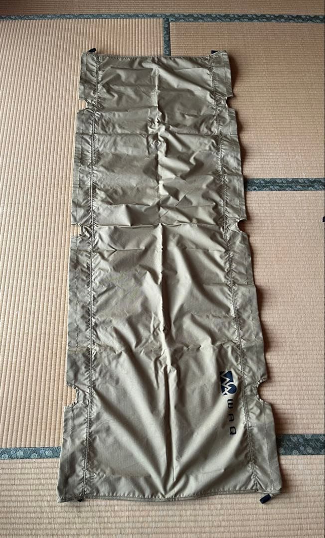 美品　WAQ 2WAY キャンプ コット タン