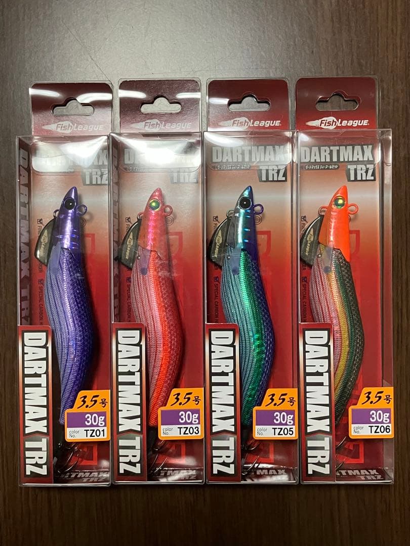 ダートマックスTRZ 30g　ティップラン用エギ4個セット