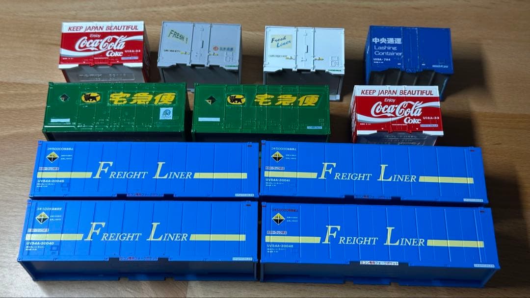 TOMIX HOゲージ UV54A U18A U19A UR18A コンテナ - メルカリ