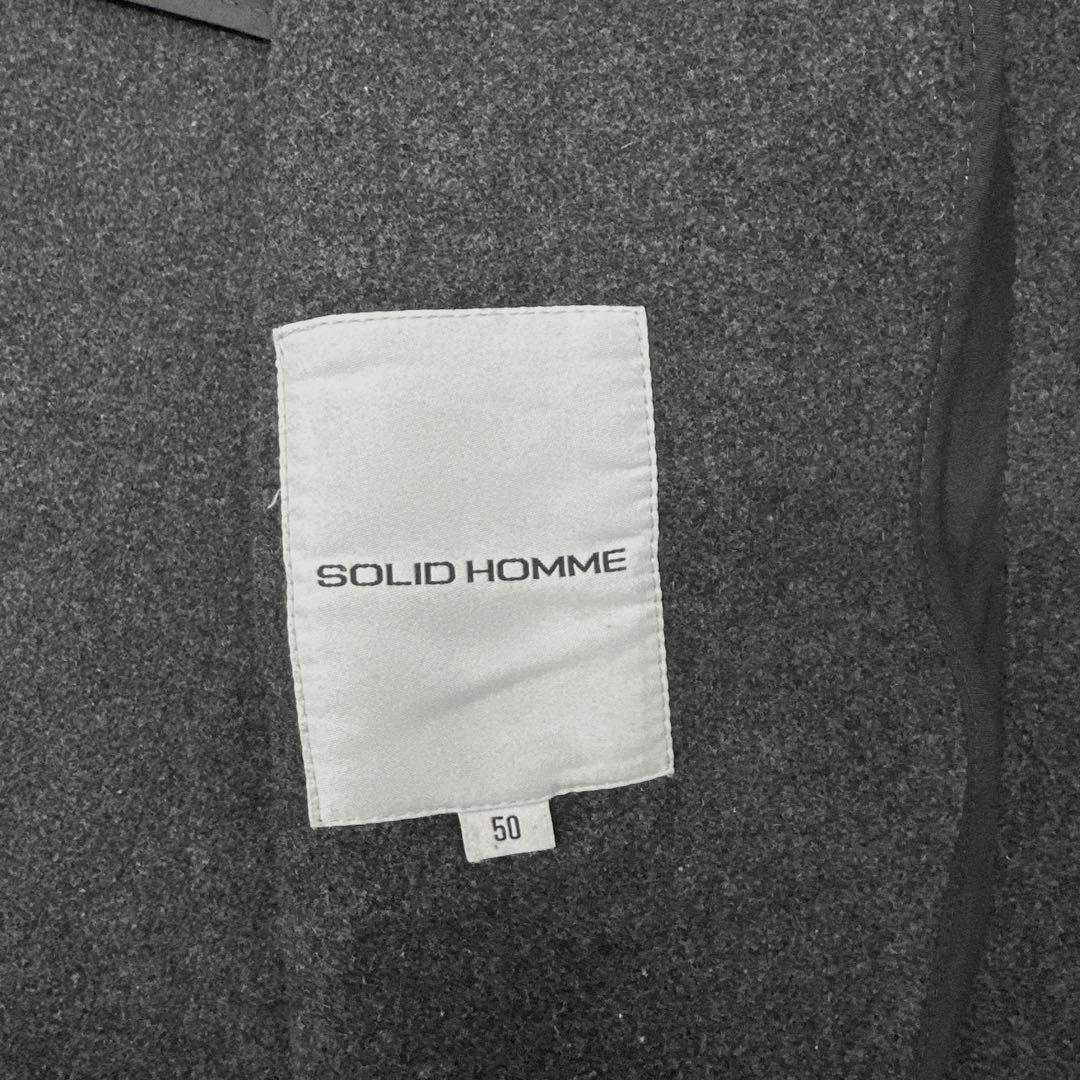 美品】XLチェスターコート カシミア SOLID HOMME 50 韓国 美品】XL