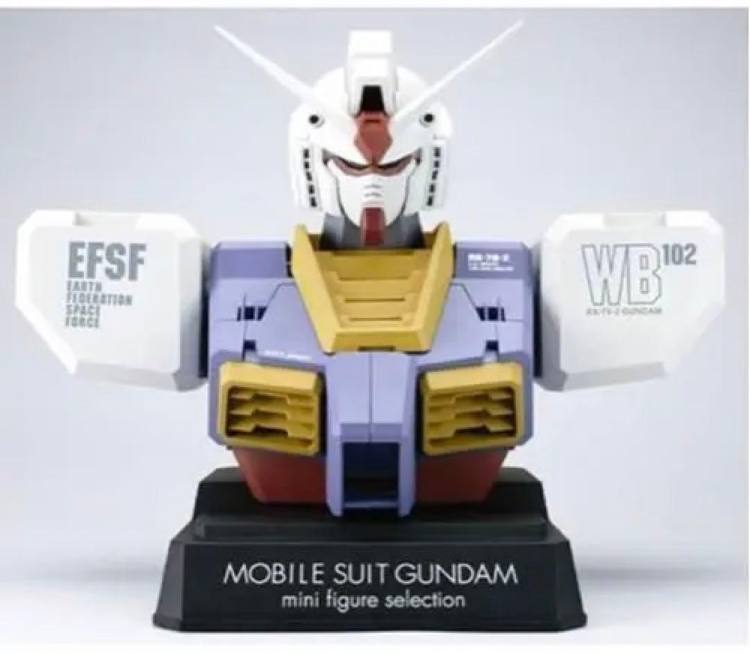 新品・未開封］ガンダム胸像型ディスプレイケース - メルカリ