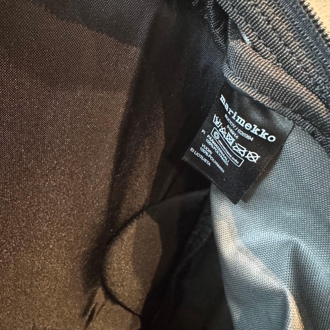 未使用級marimekkoBUDDY グレー COAL リュック・バックパック