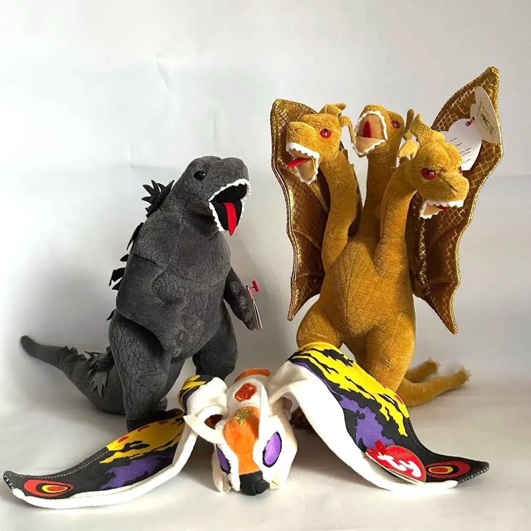 ty ゴジラ・キングギドラ・モスラ ぬいぐるみセット - メルカリ