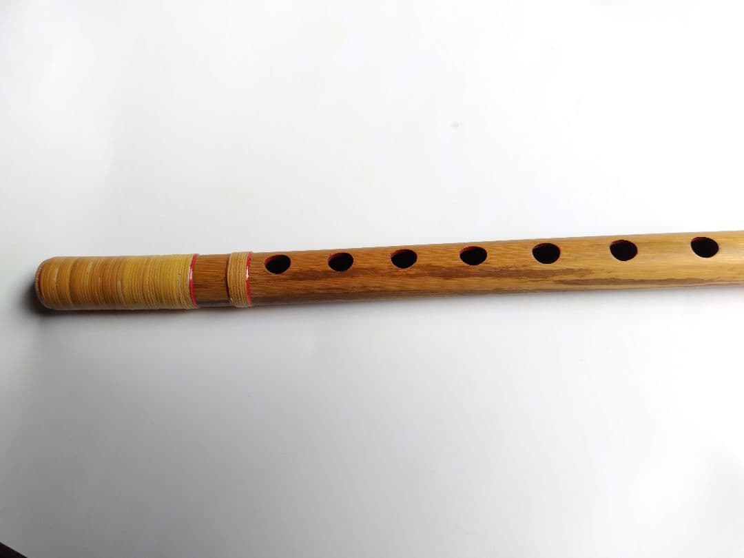 篠笛 横笛 古典調四本調子 籐巻き