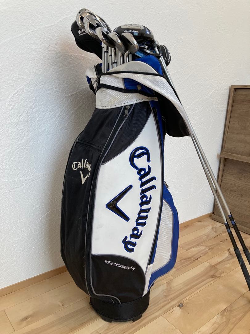 キャロウェイ メンズ用ゴルフクラブ フルセット☆初心者 右利きキャディバッグ付R