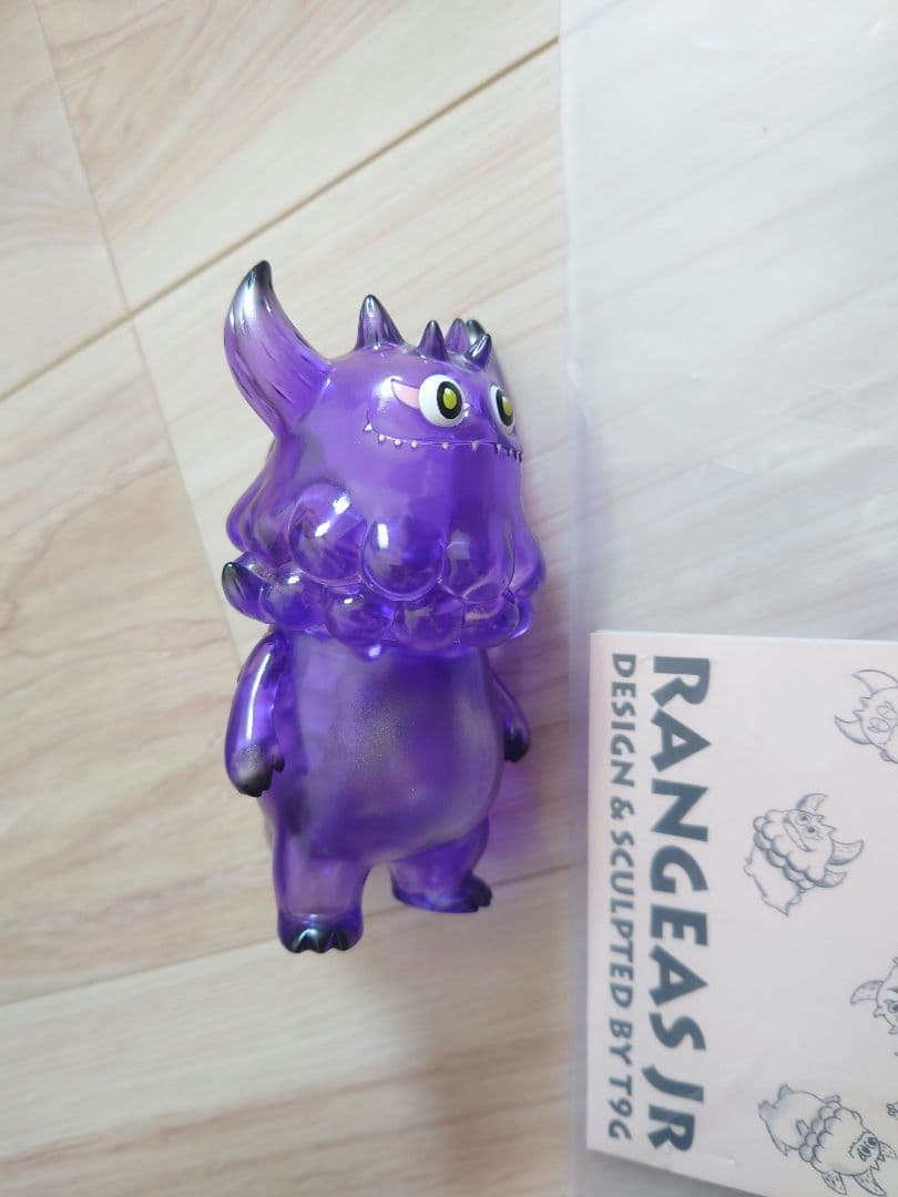 ランジアス ジュニア クリアパープル ソフビフィギュア リトルハット