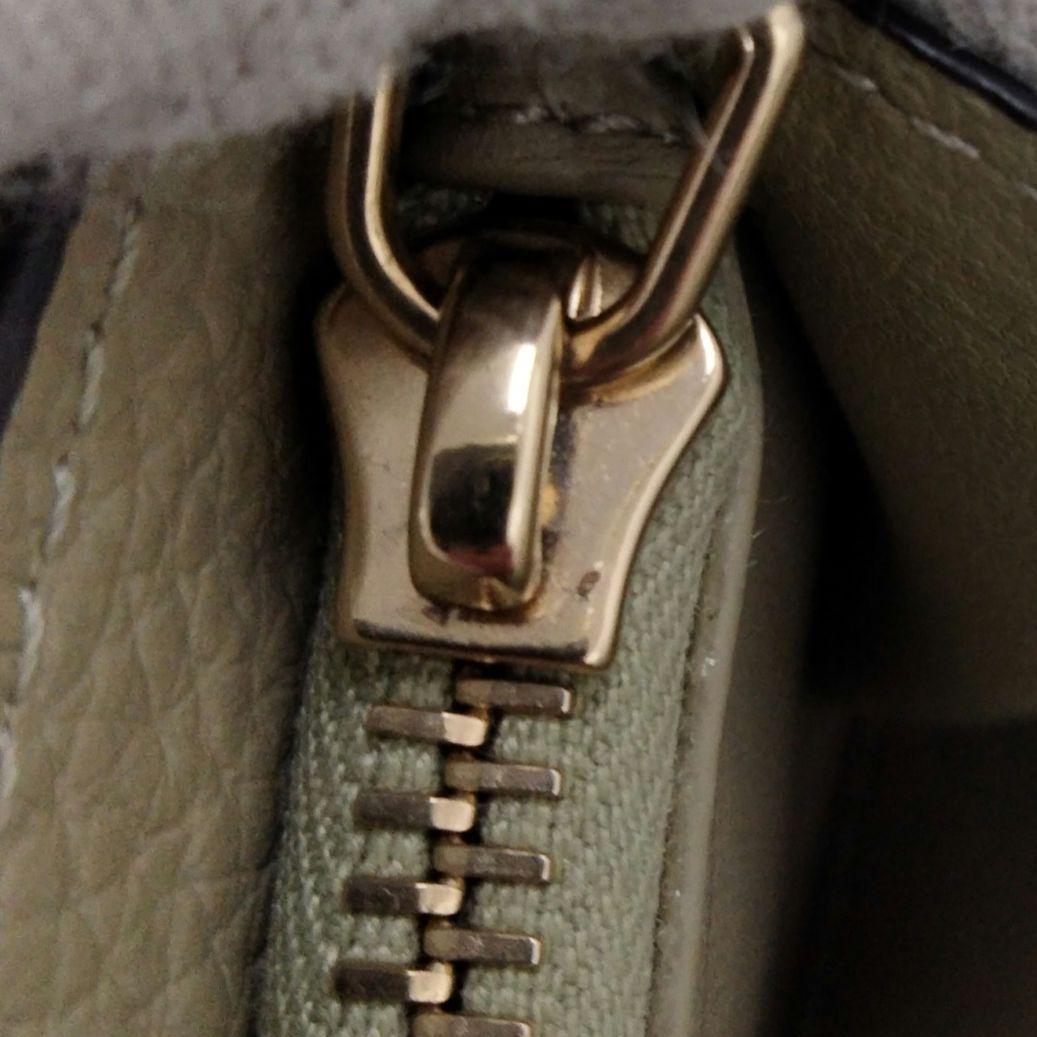 KM056 クロエ 美品 アルファベット フラップ長財布 ゴールド金具 箱