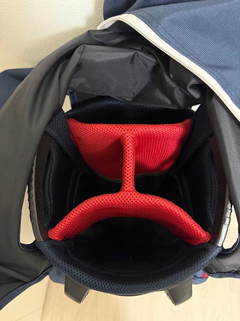 BEAMS GOLF ネイビー ゴルフバッグ