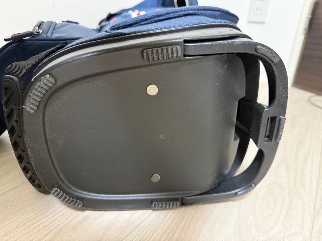 BEAMS GOLF ネイビー ゴルフバッグ