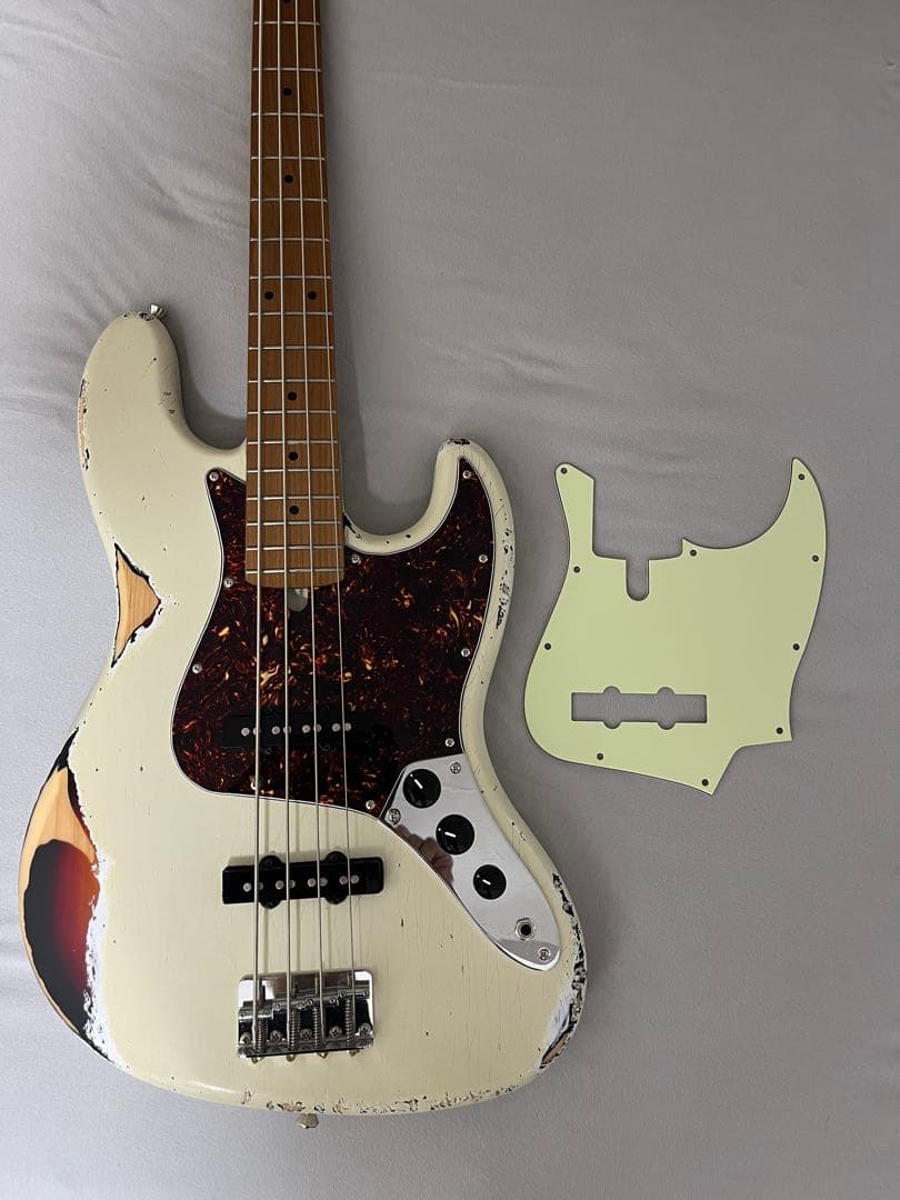 値下げ】マルチレイヤー4弦ジャズベース レリック加工 - メルカリ