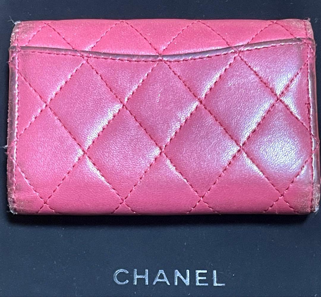 寿*司様 CHANEL ピンク キーケース