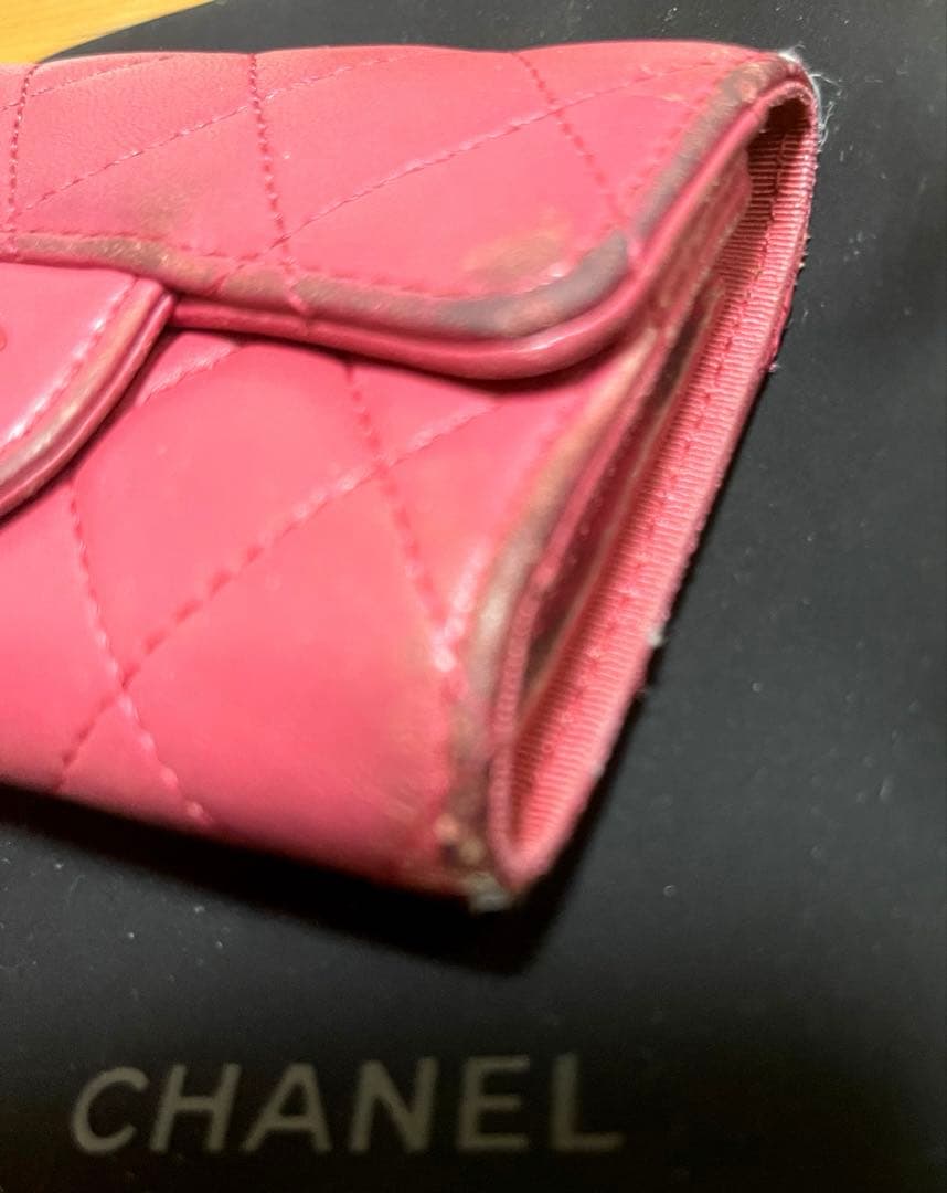 寿*司様 CHANEL ピンク キーケース