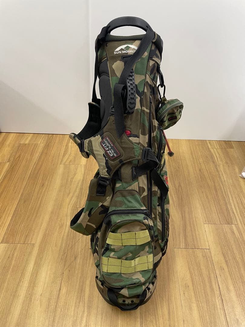 ジャンク　迷彩 キャディバッグ ブリーフィング ビームス