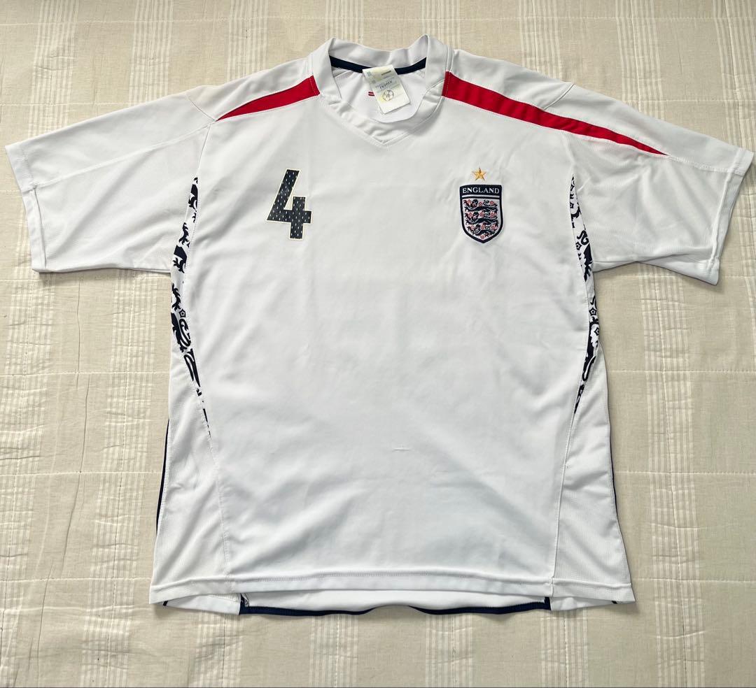 ゃ*ち様 イングランド代表 ジェラード 4 ユニフォーム(レプリカ