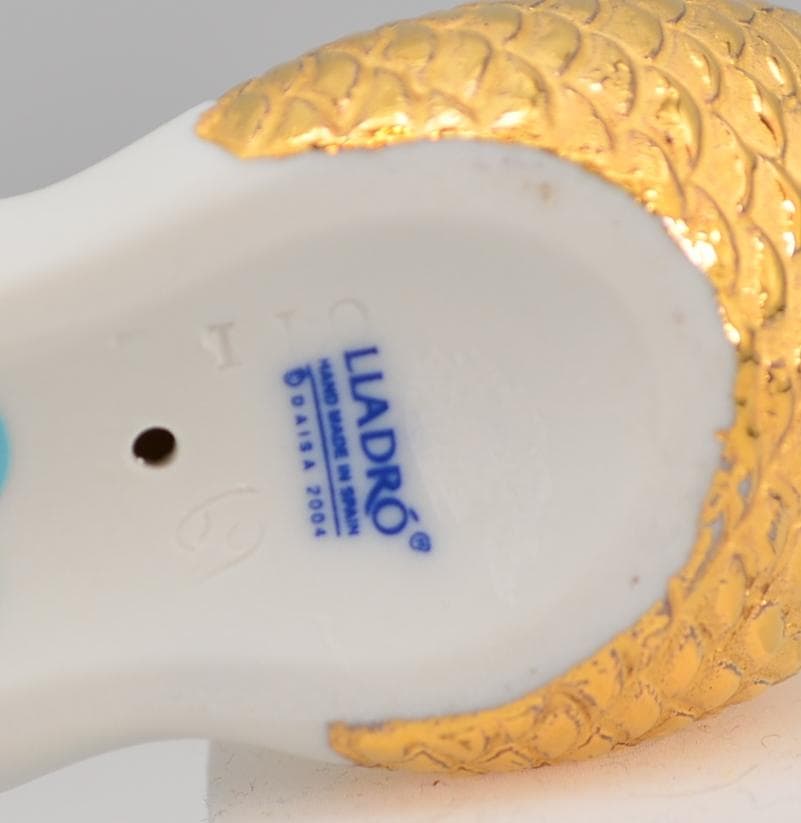 海で目覚める　＃8561　★リヤドロ　スペイン　ポーセリン　ゴールド　ご成約済み