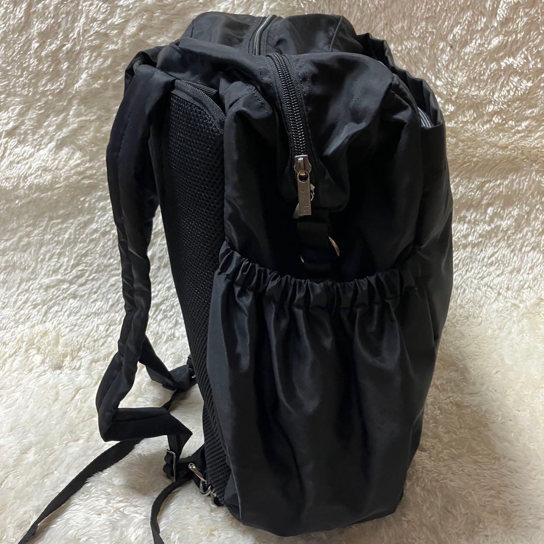 【美品】アニエスベー リュック マザーズバッグ 2way オムツカバー付 トート