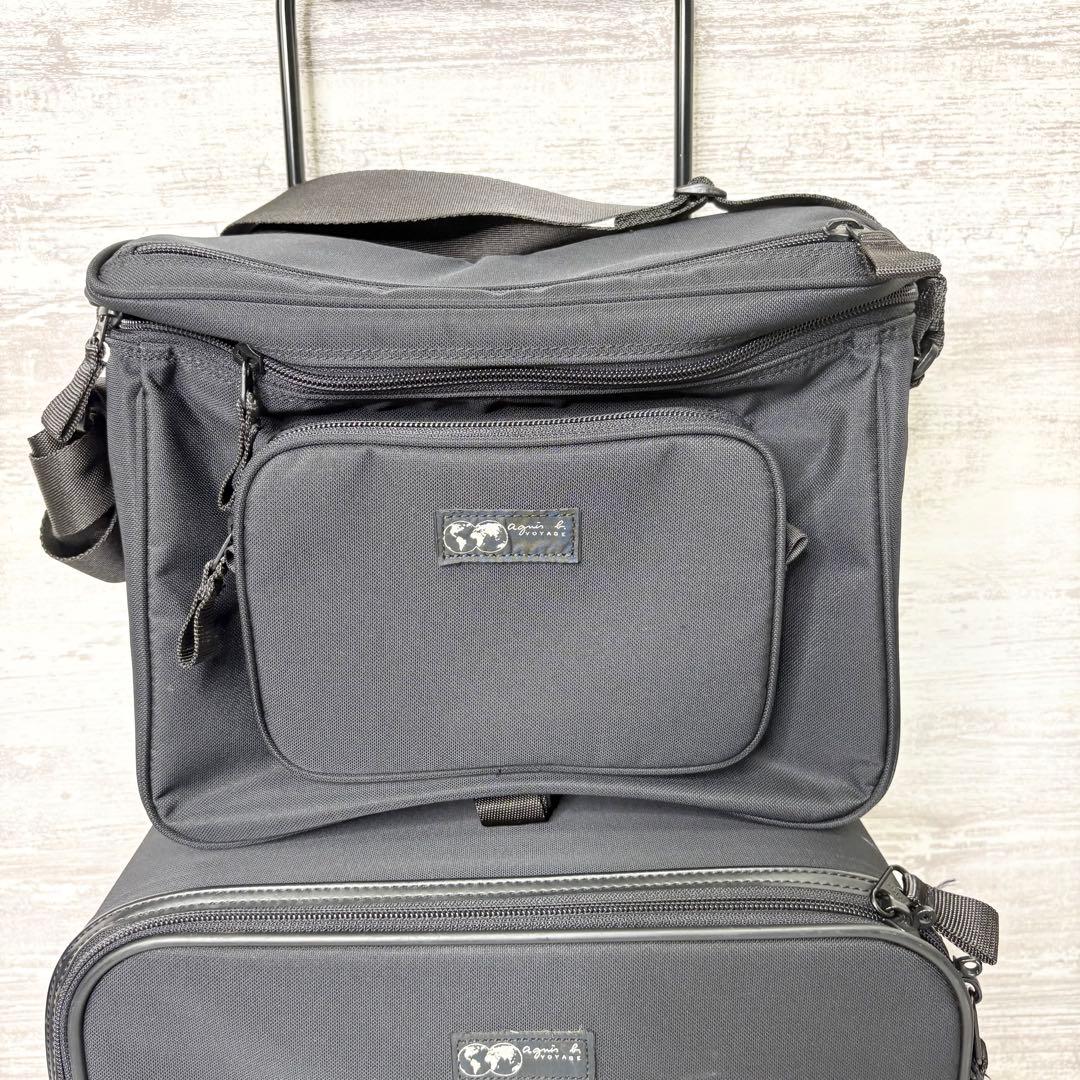 agnes b. VOYAGE★スーツケース★キャリーバッグ★サブバッグ付き